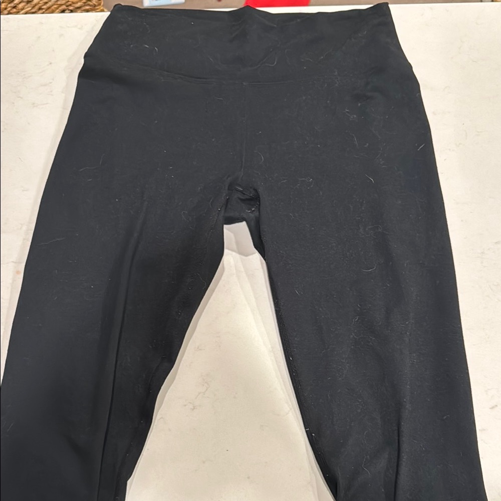 Fabletics Black Leggings Full-Length Athletic Wear